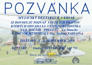 POZVANKA LA MANCHE MYJAVA 2013